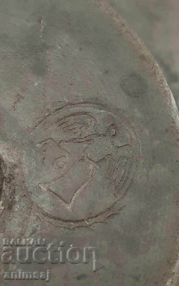 Lead tin spider with beautiful ornaments - 5 Lead tin spider with beautiful ornaments - 5