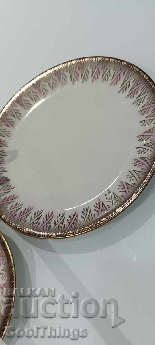 Three-piece porcelain coffee set, marked - 5 Three-piece porcelain coffee set, marked - 5