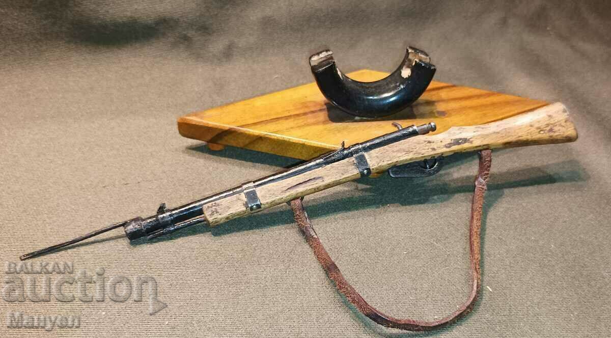 Стара миниатюра на пушка"Мосин Наган". - 5 Стара миниатюра на пушка"Мосин Наган". - 5