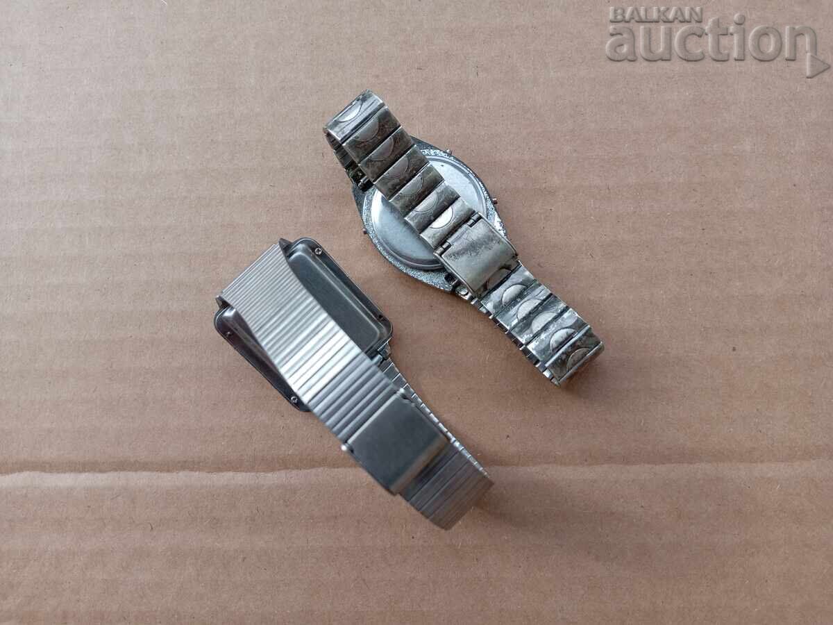 Delivery of Retro vintage watch LEVIS calculator and TRISTAR two pieces Delivery of Retro vintage watch LEVIS calculator and TRISTAR two pieces