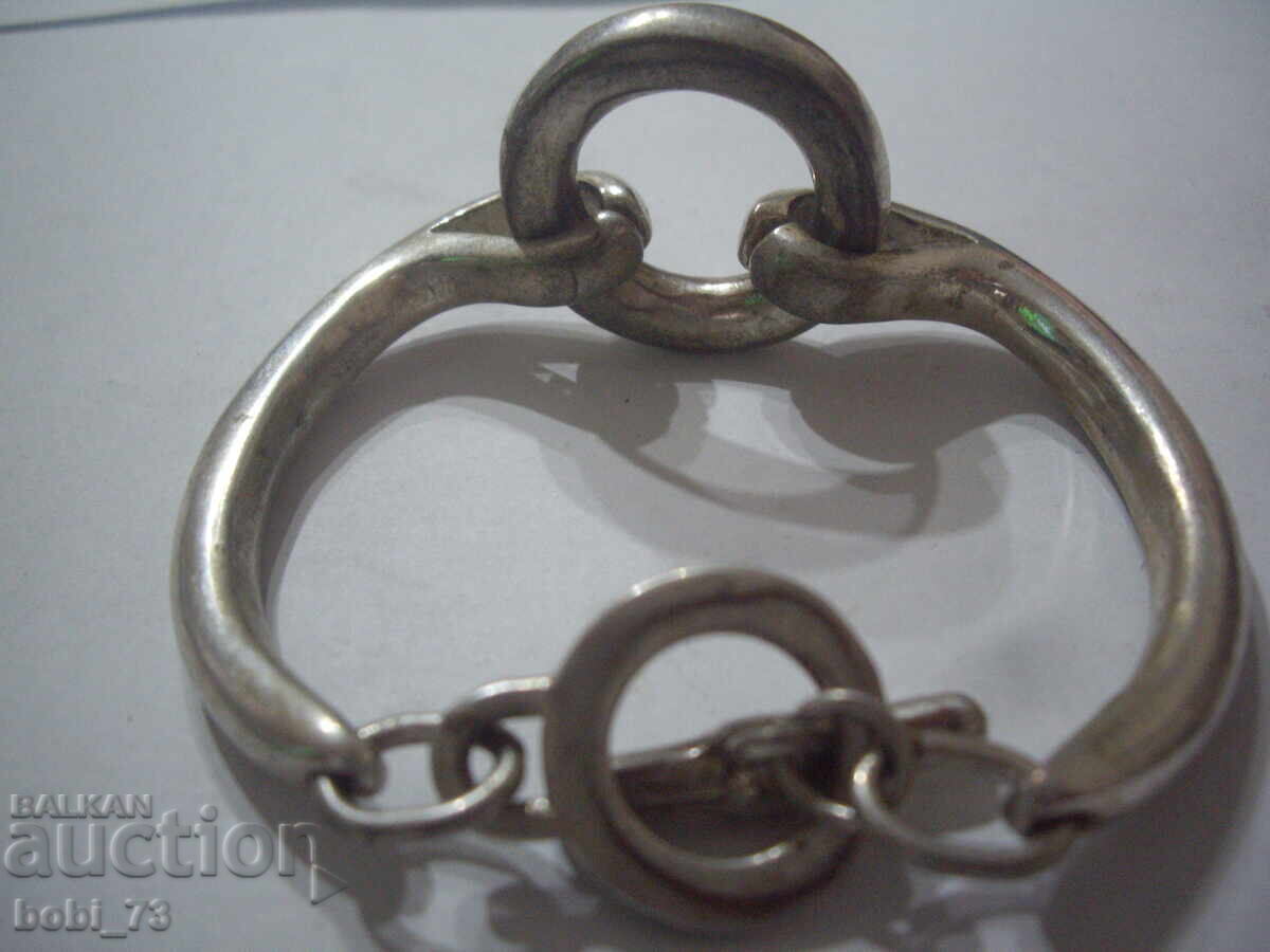 Brățară masivă veche interesantă - 5