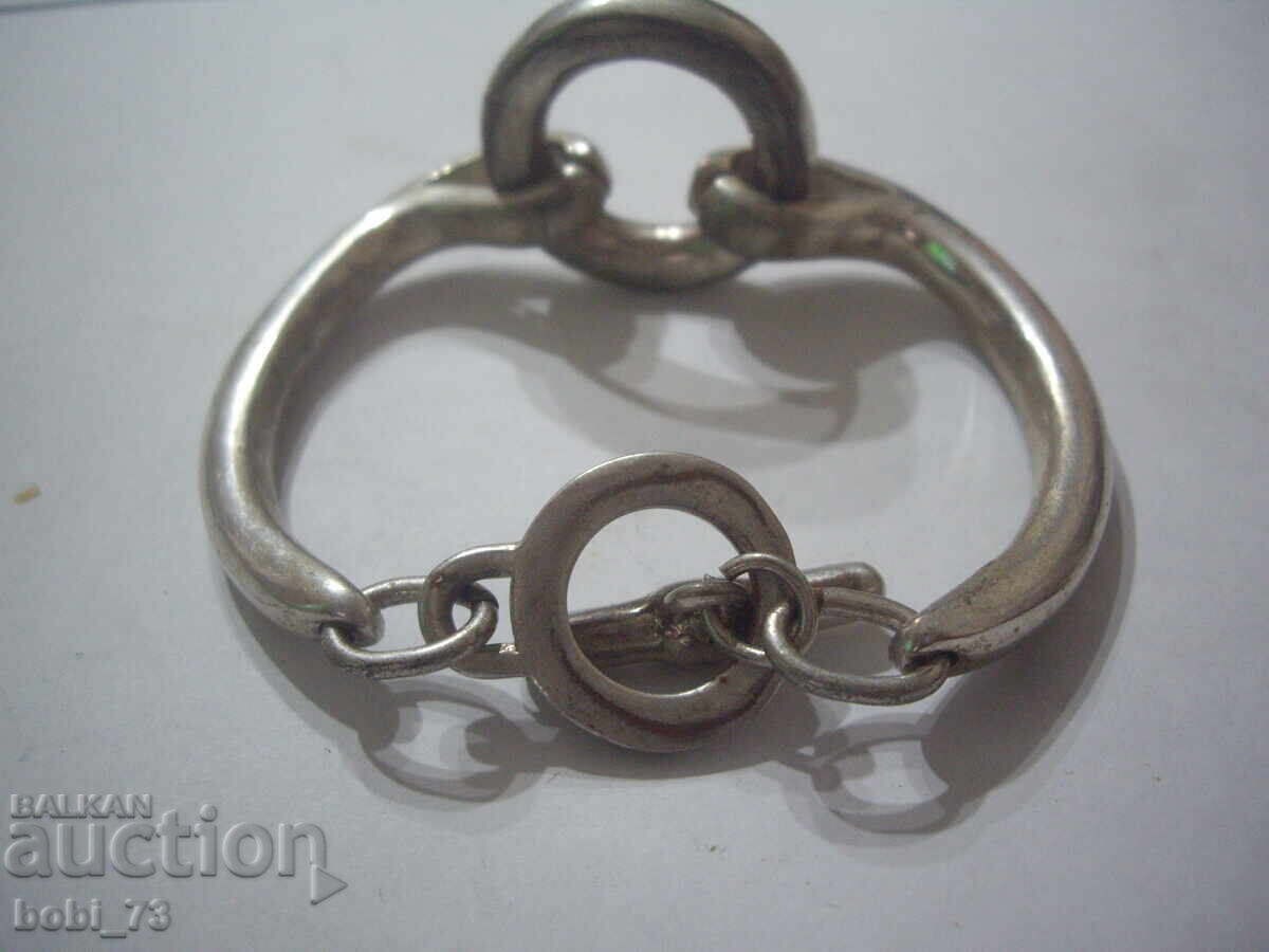 Brățară masivă veche interesantă - 6