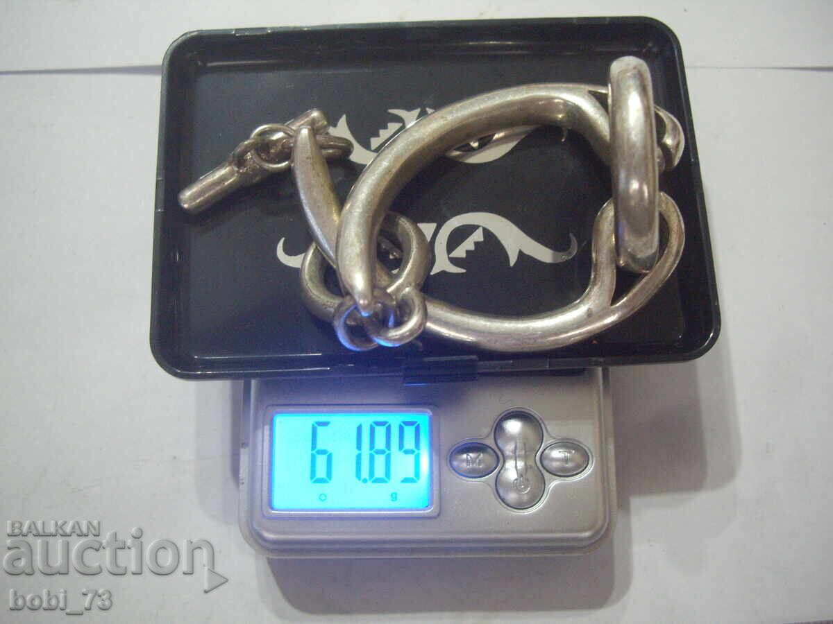 Brățară masivă veche interesantă - 7