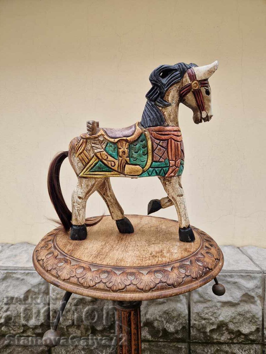 Стара колекционерска антикварна дървена фигура - 6 Стара колекционерска антикварна дървена фигура - 6