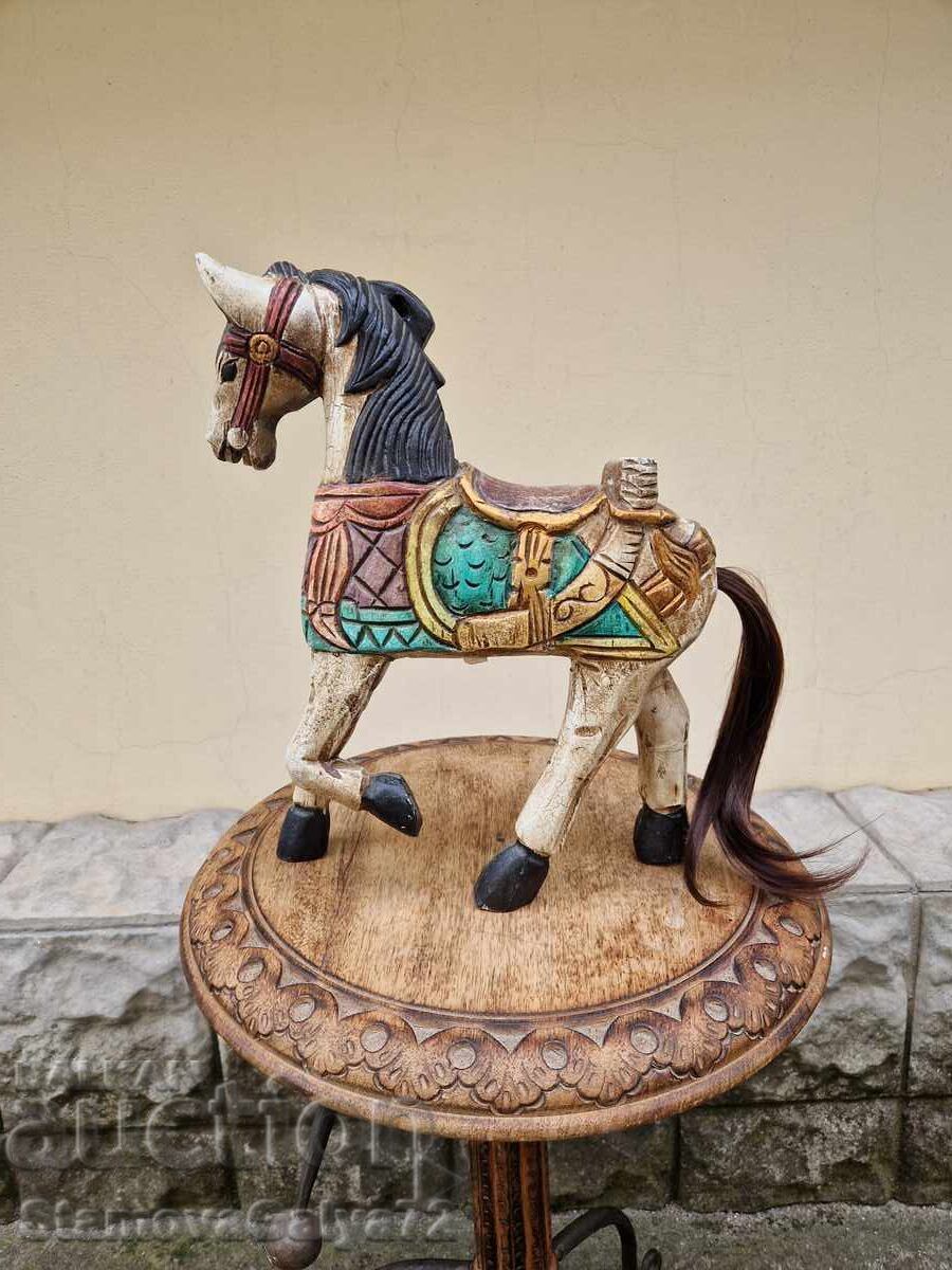 Стара колекционерска антикварна дървена фигура Стара колекционерска антикварна дървена фигура