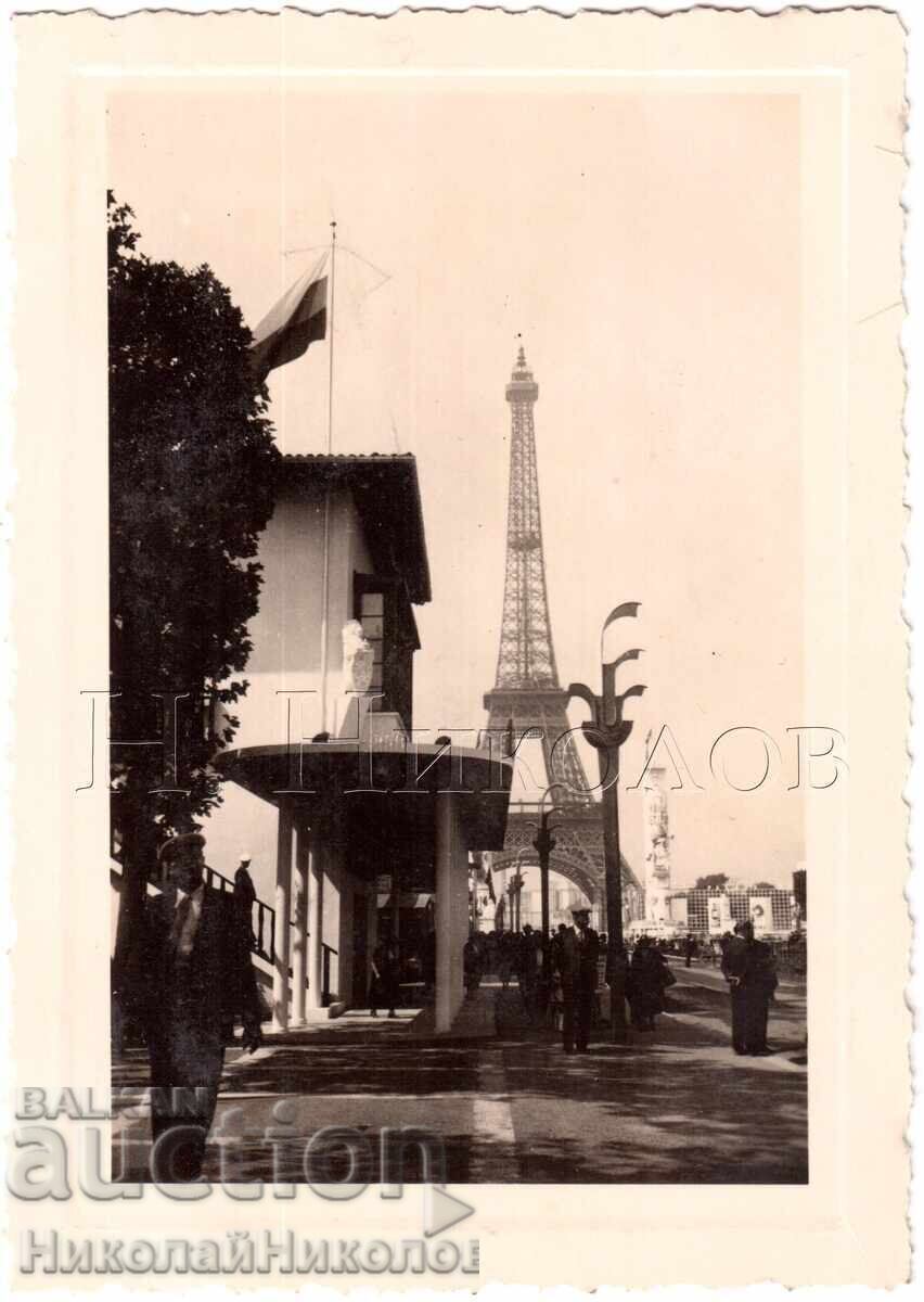 1937 Old Photo Paris Exhibition Bulgarian Pavilion D593 1937 Old Photo Paris Exhibition Bulgarian Pavilion D593