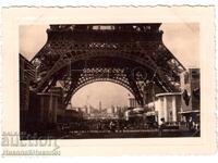 1937 FOTOGRAFIE VECHE PARIS EXPOZIȚIE VEDERE CĂTRE TROCADERO D595