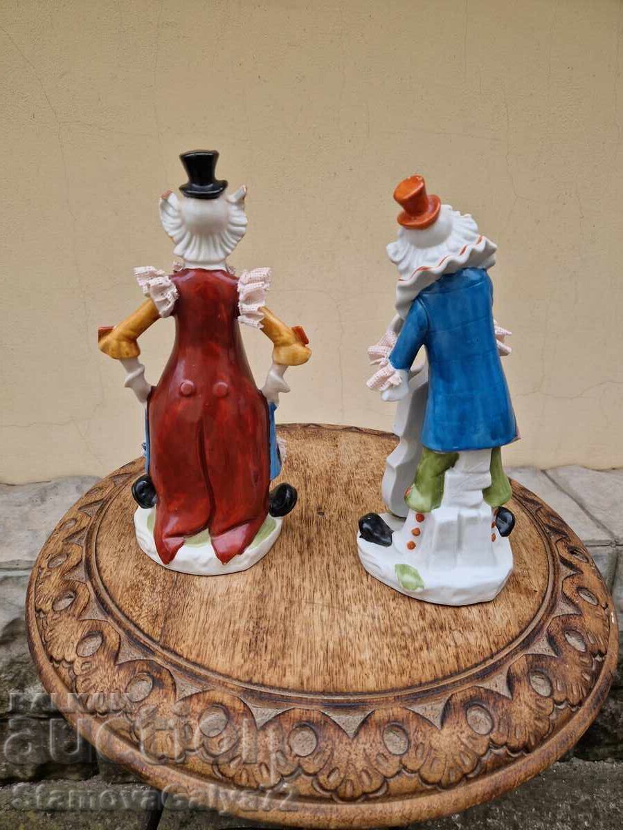 A pair of beautiful collectible porcelain figures - 7