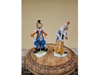 Pereche de figurine de porțelan de colecție superbe