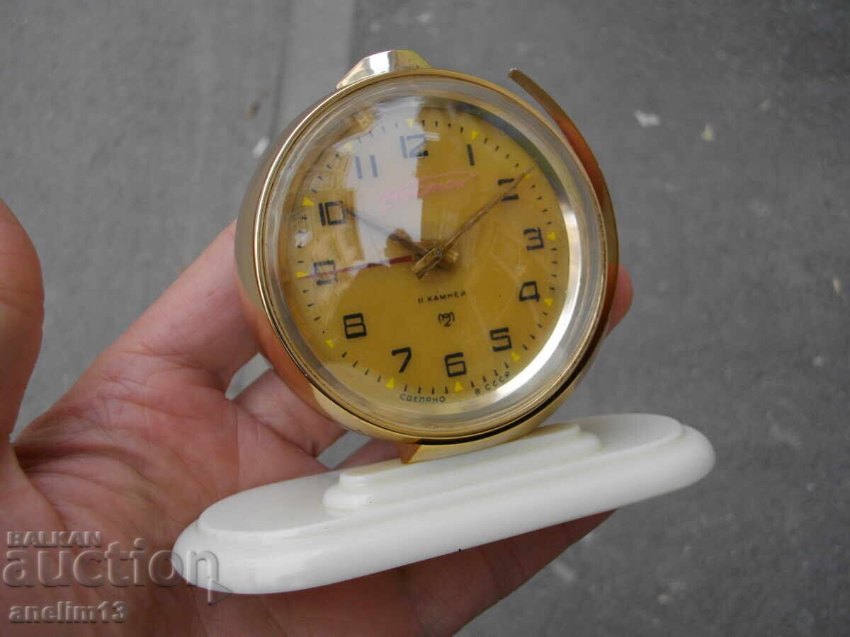 Kolektsionerski ryadŭk budilnik VOSTOK SLAVA GLOBUS SLAVA - 5 Kolektsionerski ryadŭk budilnik VOSTOK SLAVA GLOBUS SLAVA - 5
