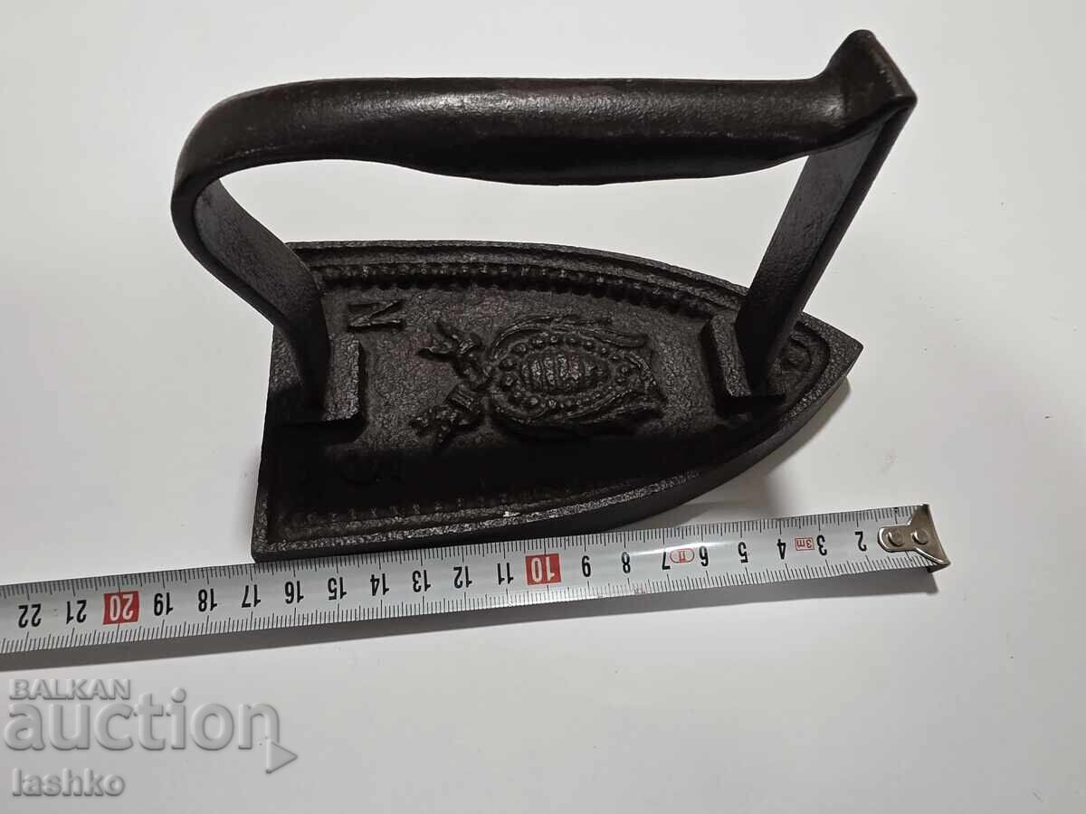 An old iron on fire - 5