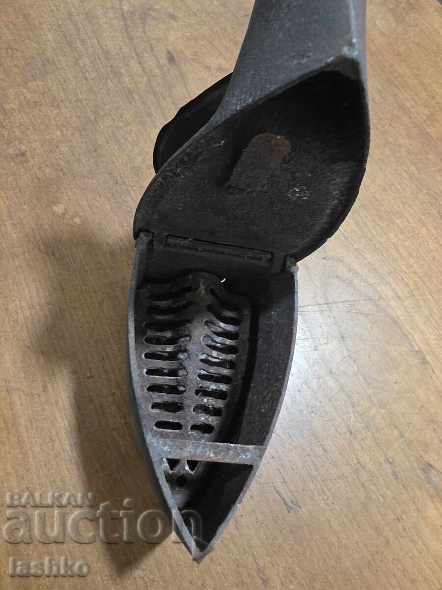 An old iron on fire - 5 An old iron on fire - 5