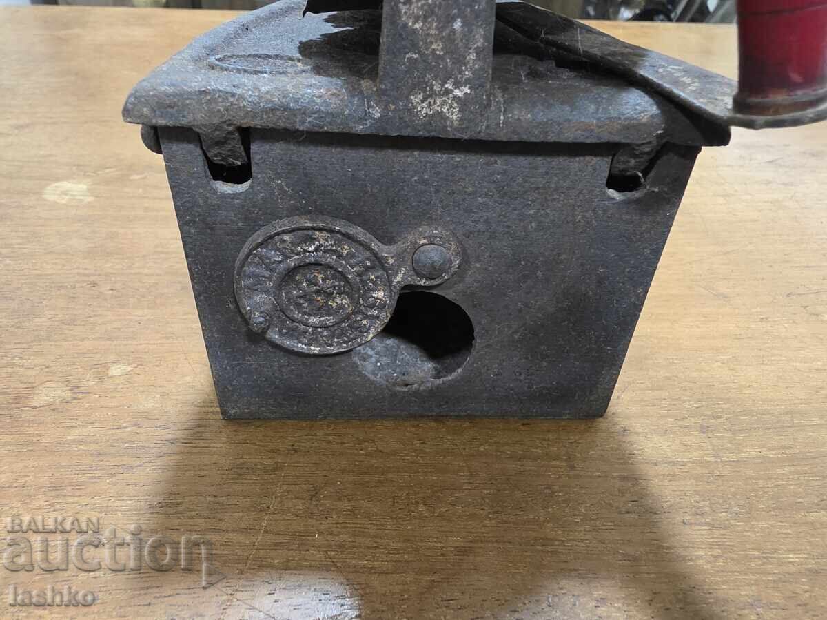 An old iron on fire - 6 An old iron on fire - 6