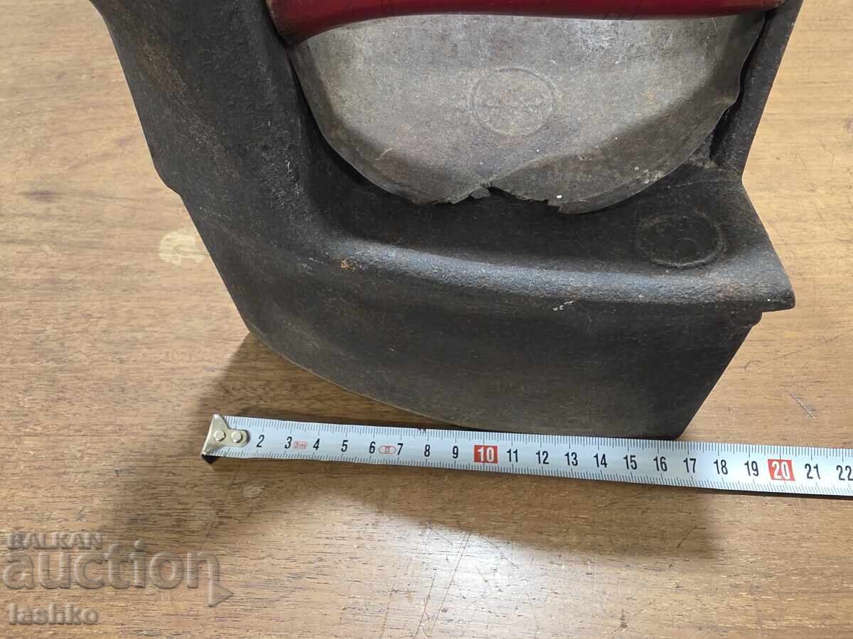 An old iron on fire - 7 An old iron on fire - 7