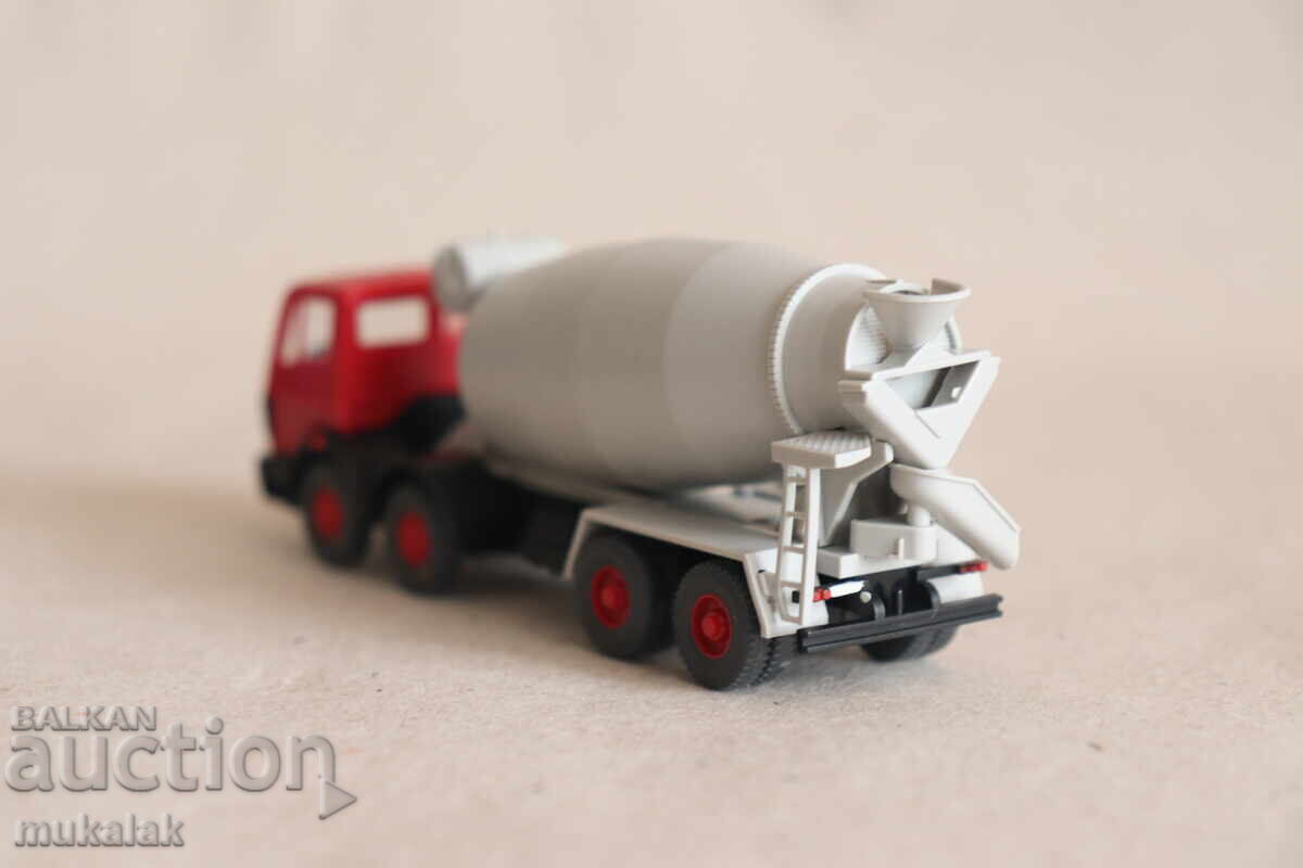 WIKING? H0 1/87 MERCEDES CAMION MODEL BETONIERĂ COLIȚĂ - 6