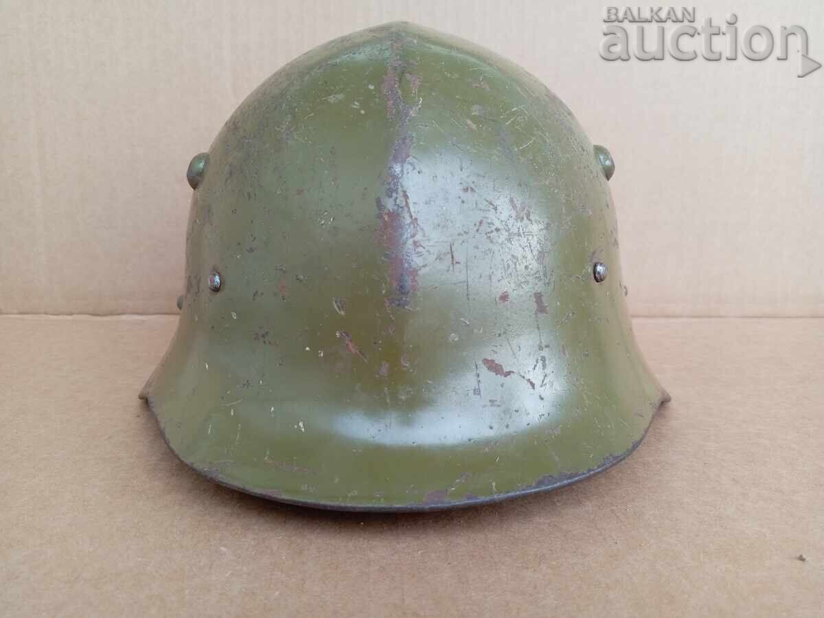old helmet folded edge M36 M36 BULGARIAN ARMY - 6