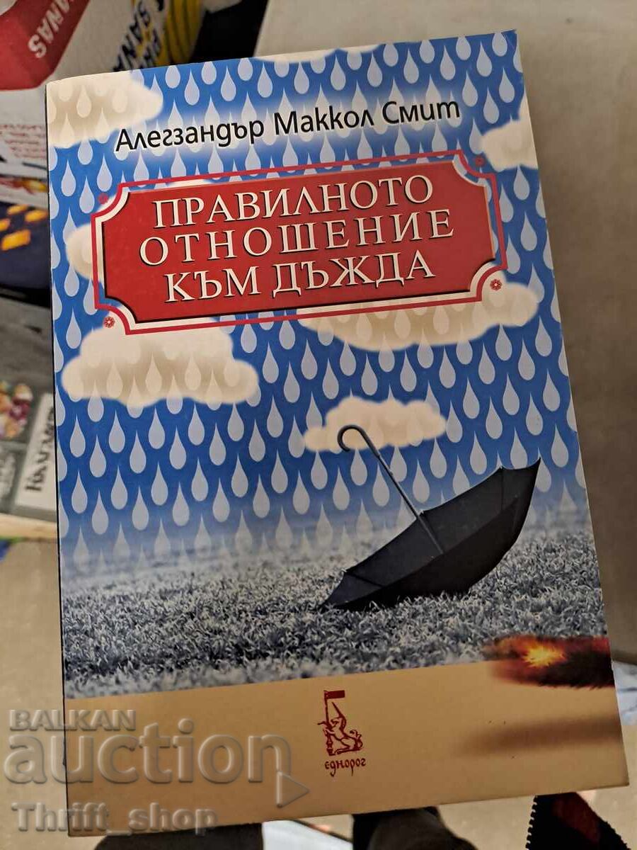 The Right Attitude Towards Rain