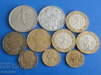 Γαλλία - Νομίσματα (10 τεμάχια)