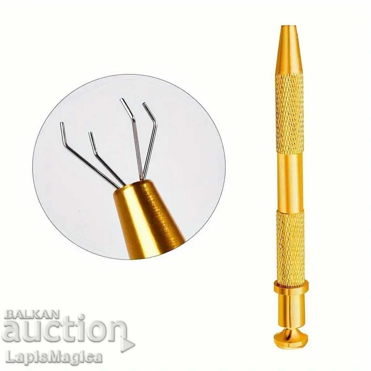 Εργαλείο ακριβείας για τη συγκράτηση πολύτιμων λίθων Εργαλείο ακριβείας για τη συγκράτηση πολύτιμων λίθων