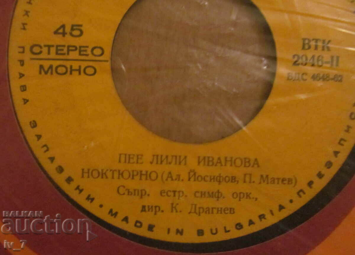 Delivery of RECORD - LILI IVANOVA, small format Delivery of RECORD - LILI IVANOVA, small format