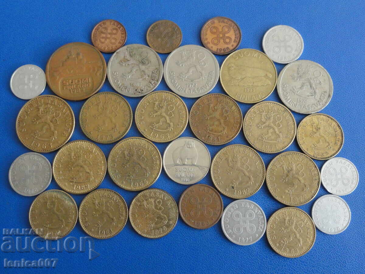Finland - Coins (30 pieces) - 5 Finland - Coins (30 pieces) - 5