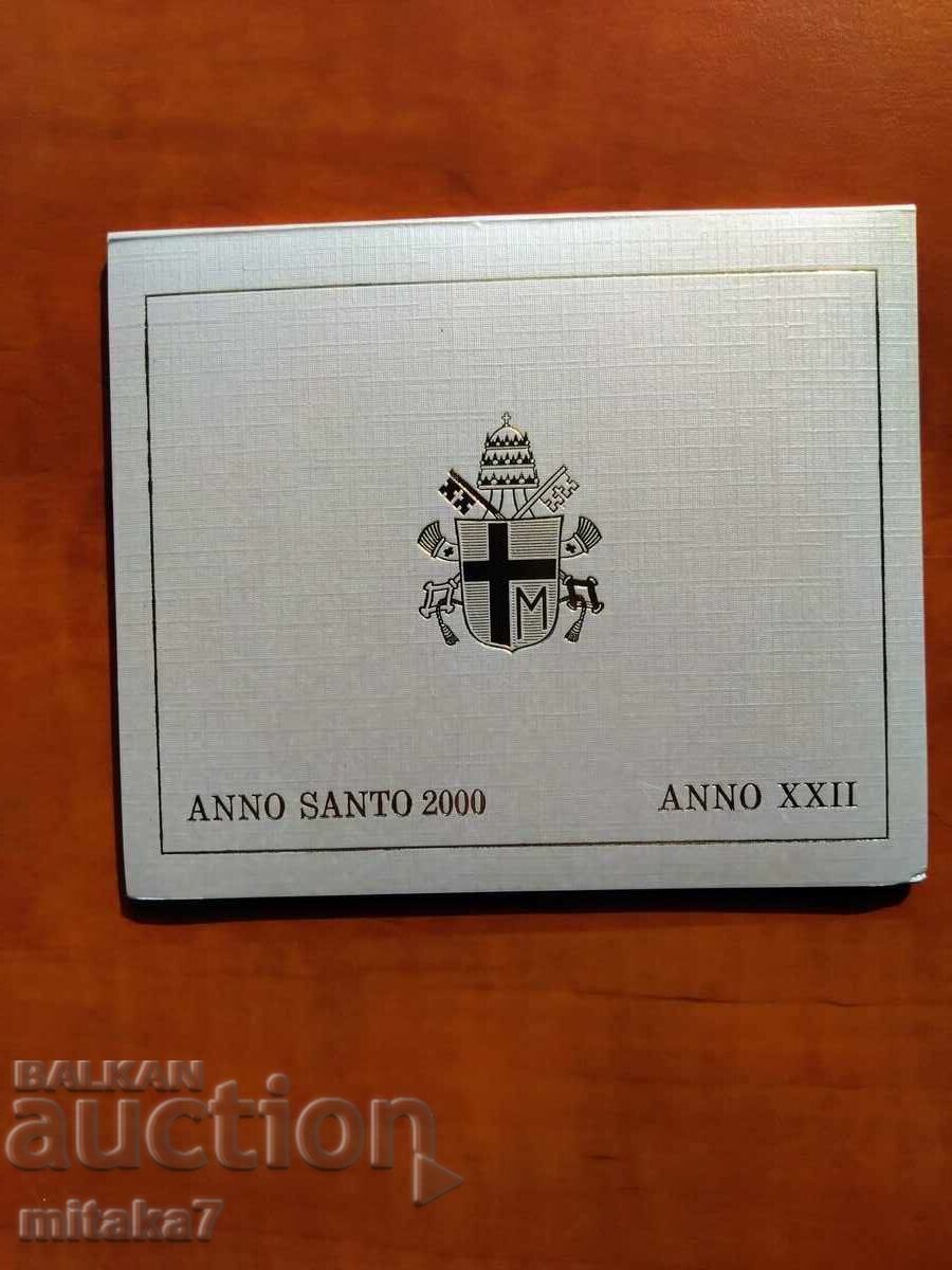 Vatican coin set, year 2000 Vatican coin set, year 2000