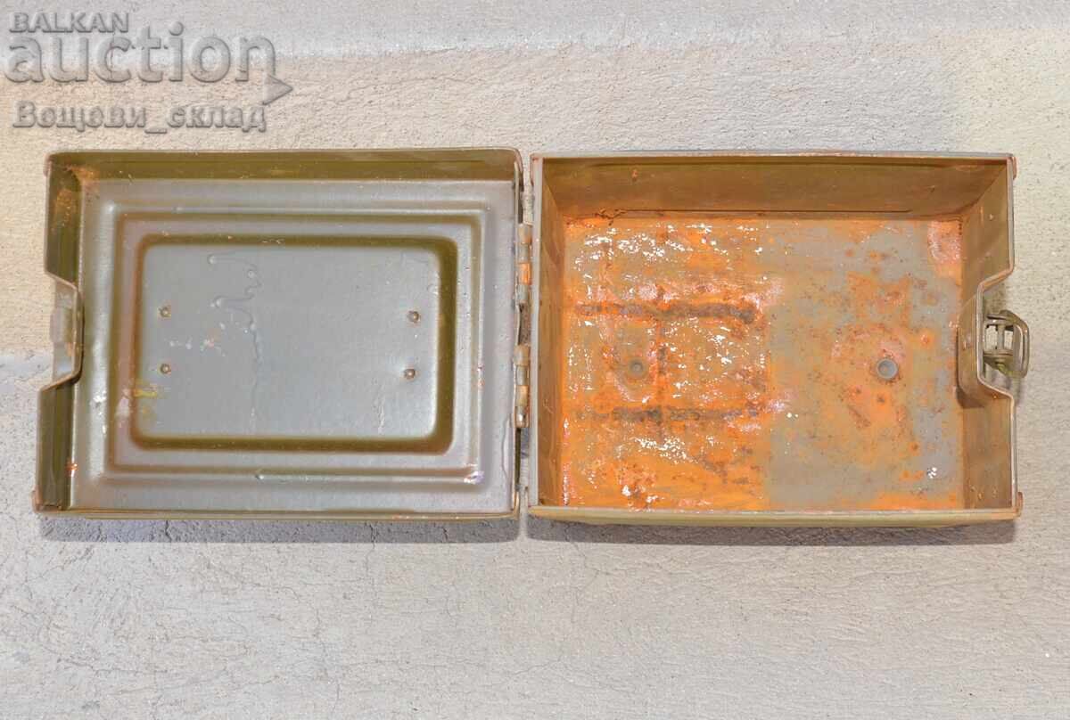 Παράδοση Στρατιωτικό μεταλλικό κουτί για αξεσουάρ ΚΙΔ