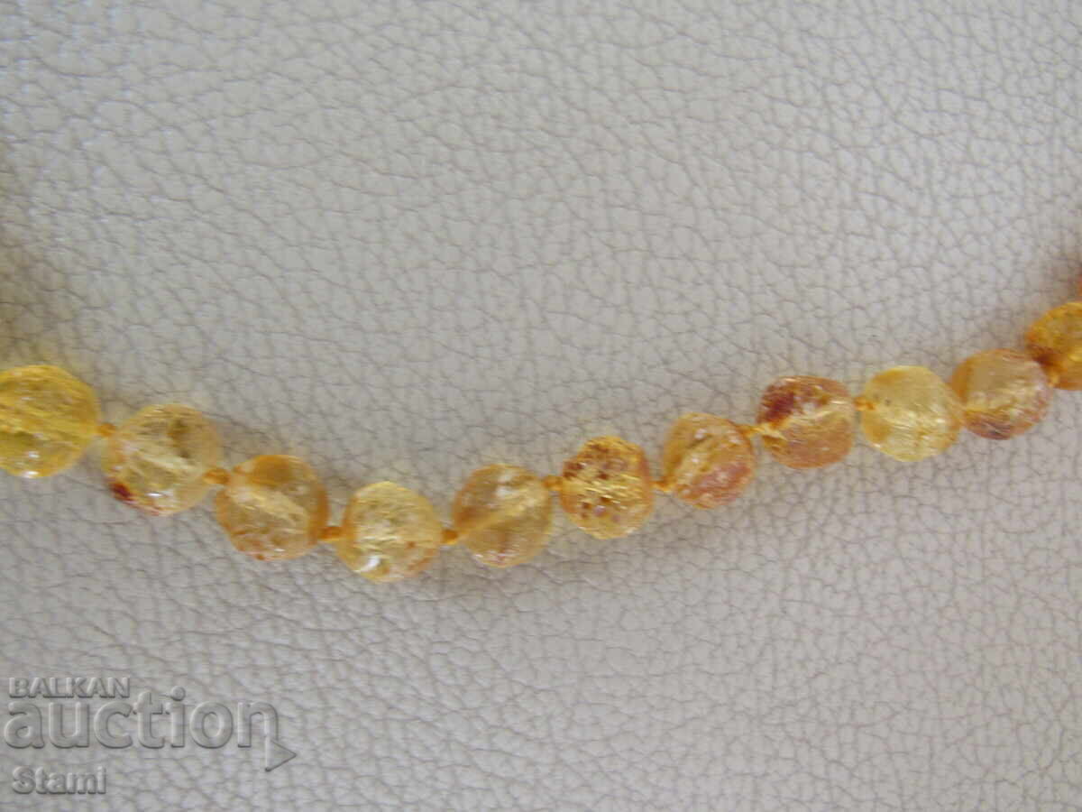 Women's circle necklace made of premium Baltic amber - 5 Women's circle necklace made of premium Baltic amber - 5