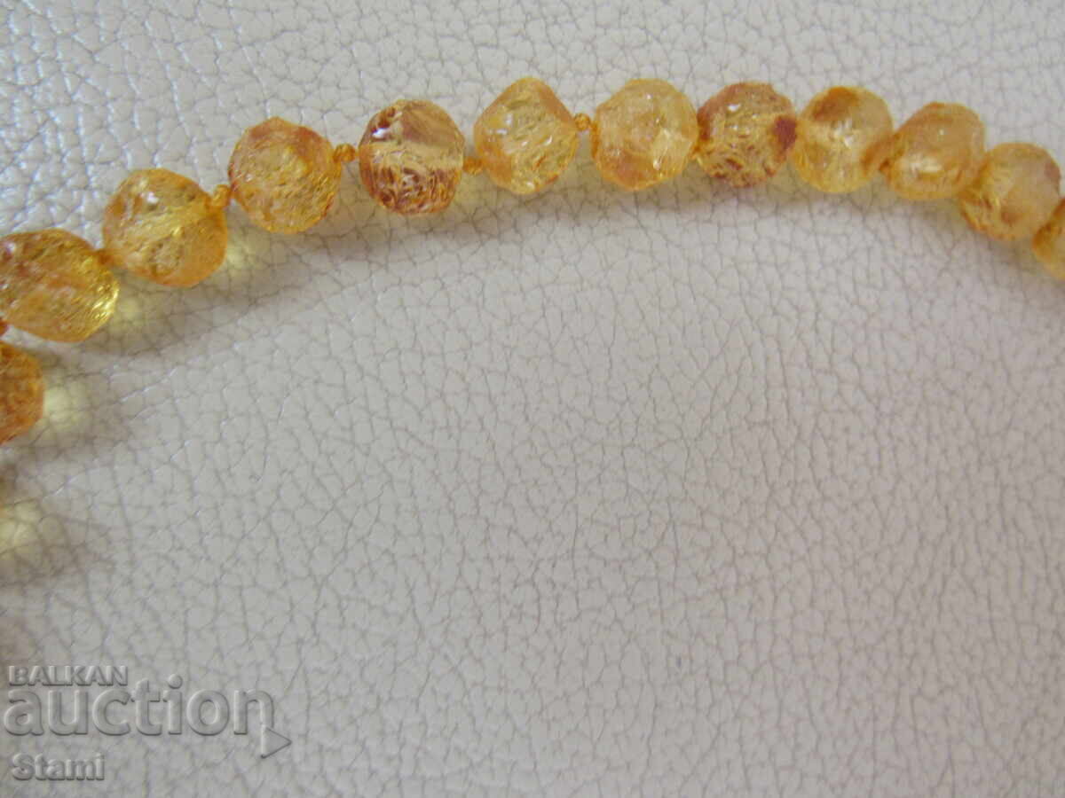 Women's circle necklace made of premium Baltic amber - 6 Women's circle necklace made of premium Baltic amber - 6