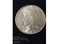 Peace Dollar 1922-S Year, Silver, USA