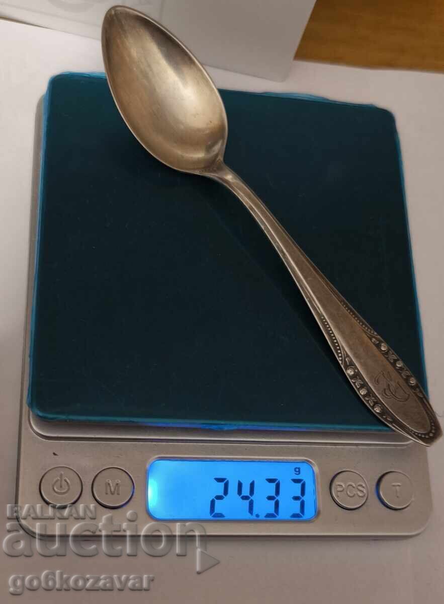 Old beautiful Silver Spoon 0.800! - 6 Old beautiful Silver Spoon 0.800! - 6