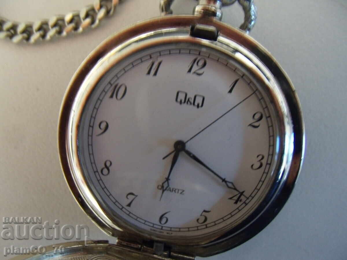 Δημοπρασία №*7957 Τσέπης Ρολόι Q&Q Δημοπρασία №*7957 Τσέπης Ρολόι Q&Q