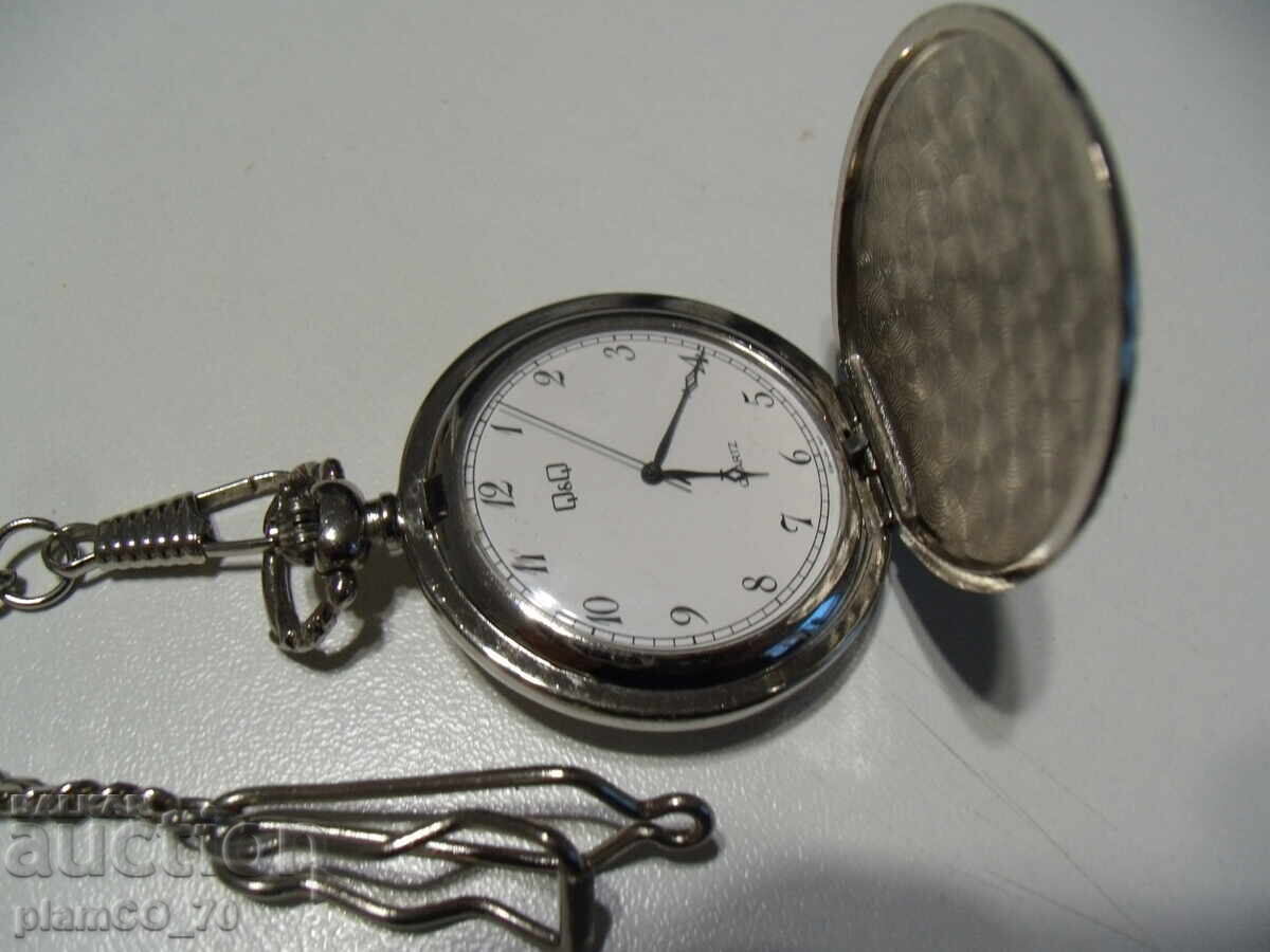 №*7957 Τσέπης Ρολόι Q&Q - 5 №*7957 Τσέπης Ρολόι Q&Q - 5