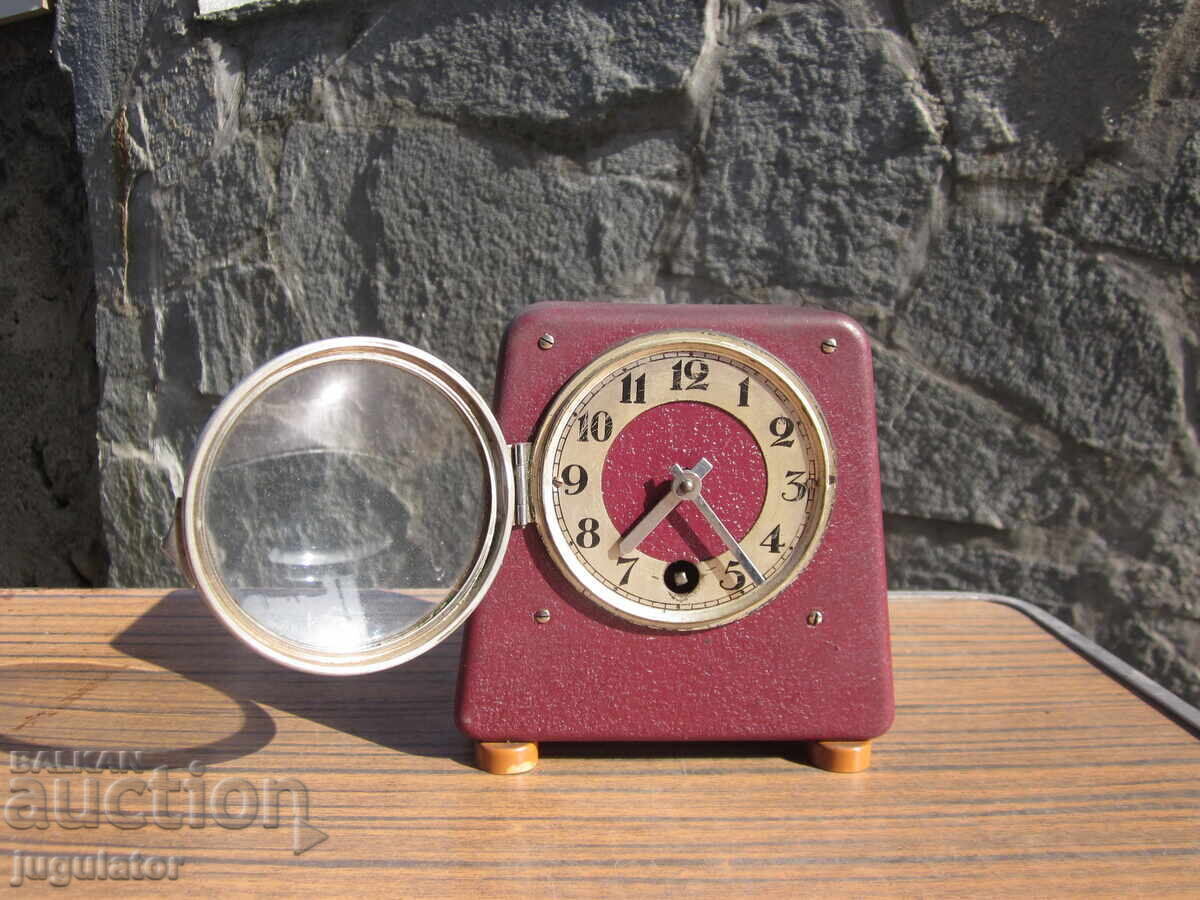 Rare Antique Working German Clock Aura D.R.G.M with price 90.00 BGN | € 46.02 Rare Antique Working German Clock Aura D.R.G.M with price 90.00 BGN | € 46.02