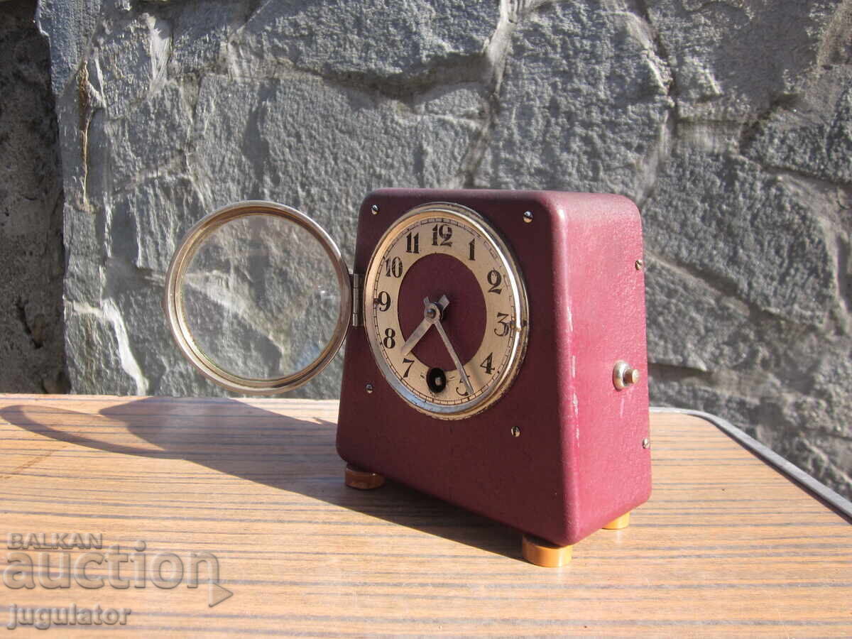 Auction Rare Antique Working German Clock Aura D.R.G.M Auction Rare Antique Working German Clock Aura D.R.G.M