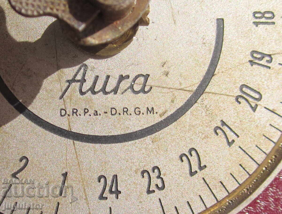 Rare Antique Working German Clock Aura D.R.G.M - 5 Rare Antique Working German Clock Aura D.R.G.M - 5