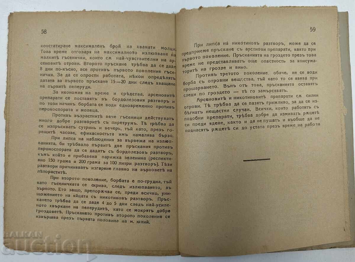 1937 Instructions for Fighting Diseases and Pests in the Vine - 5