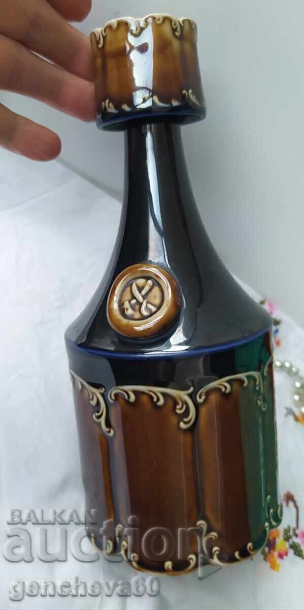 Όμορφη πορσελάνινη φιάλη καράφα - 6