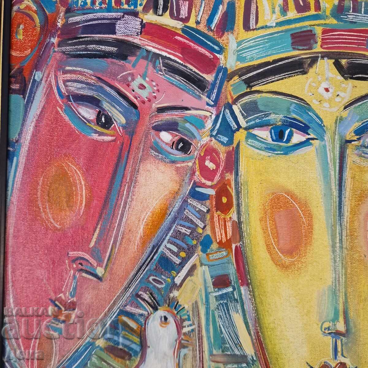 Auction Beautiful Doychev painting, 2002 Auction Beautiful Doychev painting, 2002