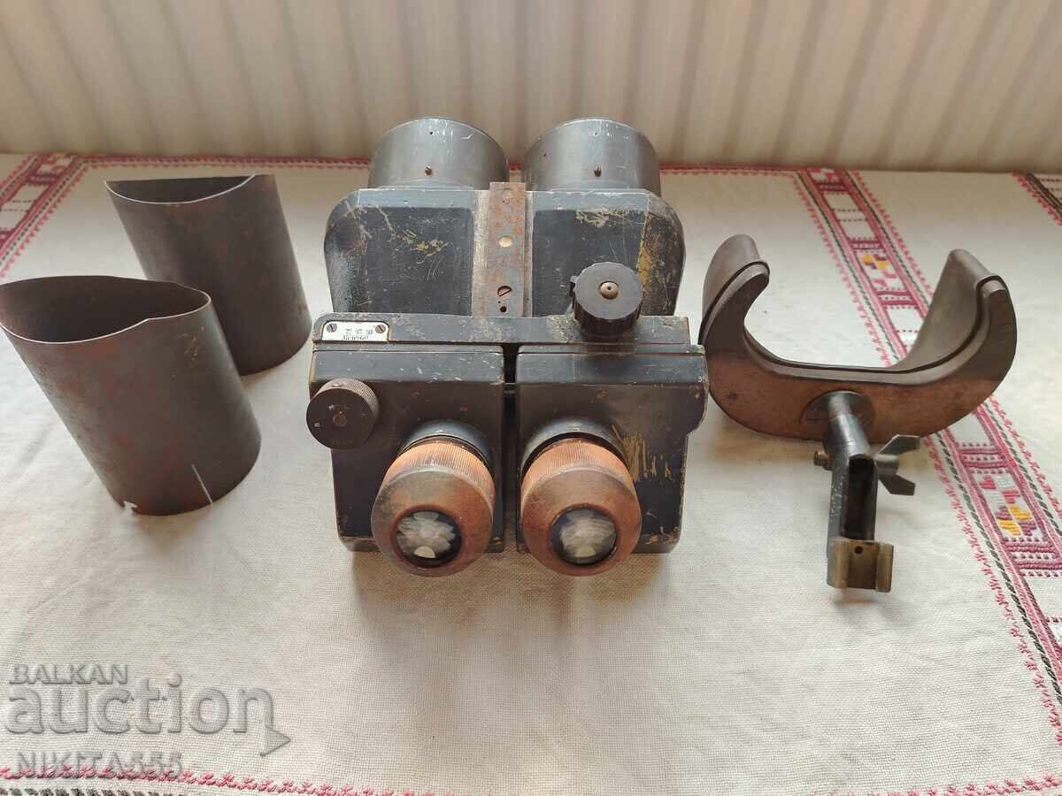 Large German Military Binoculars DKL D.F.10x80 - WWII - 5 Large German Military Binoculars DKL D.F.10x80 - WWII - 5