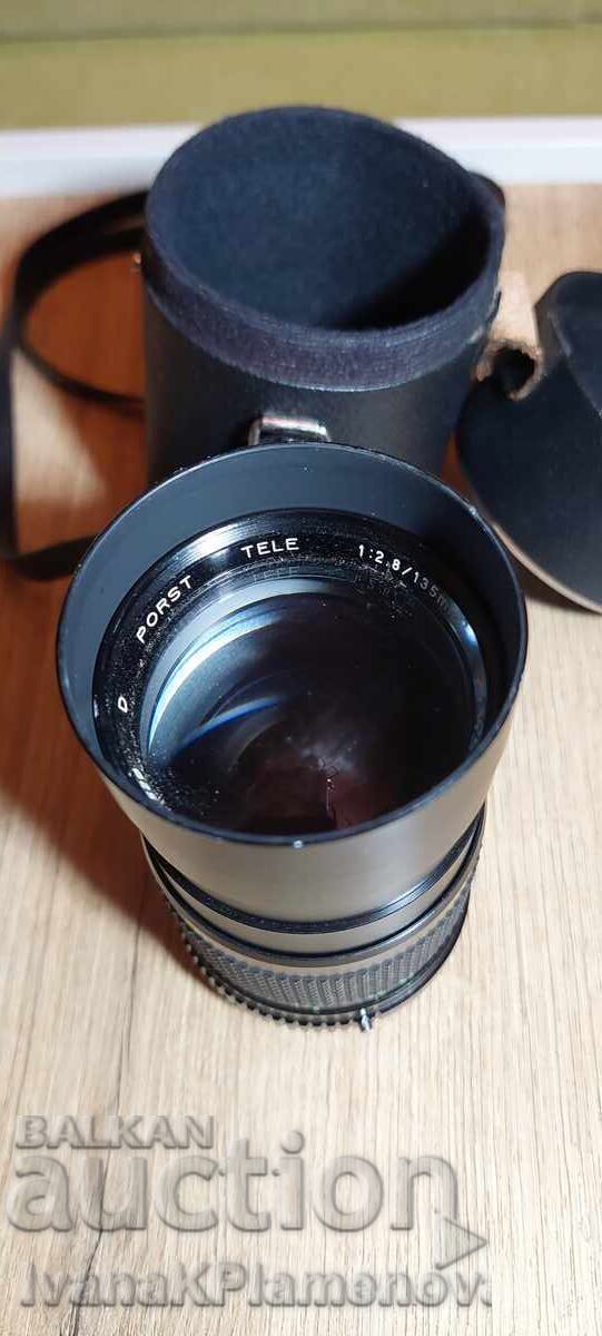 Παράδοση Φακός φωτογραφικής μηχανής με δερμάτινη θήκη