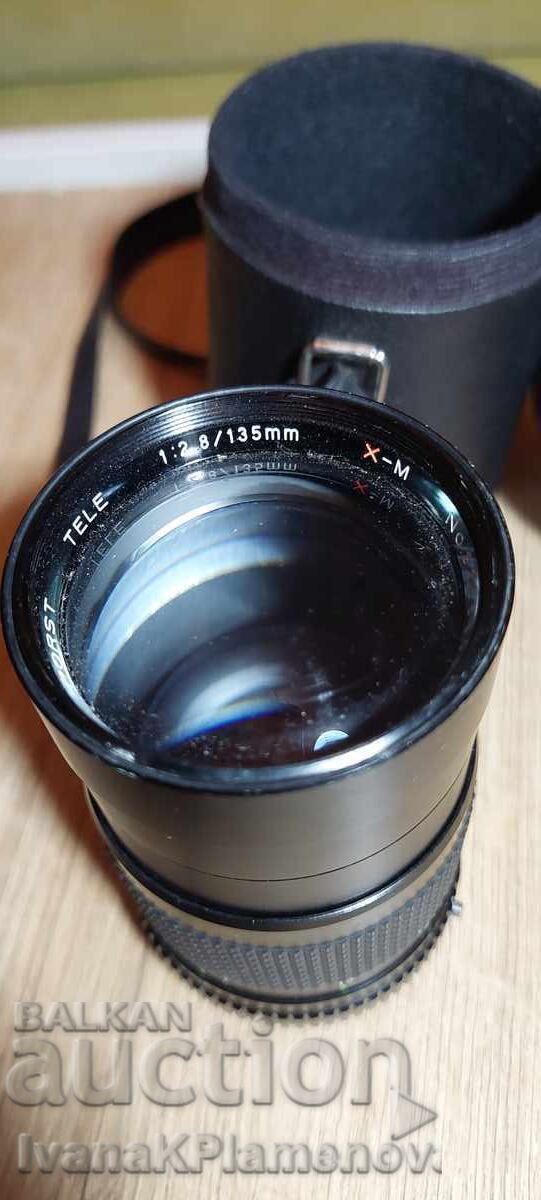 Camera lens with leather case - 7