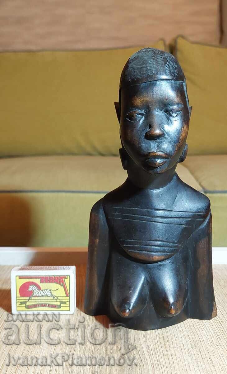 Solid wood carving from Africa for collectors - 6