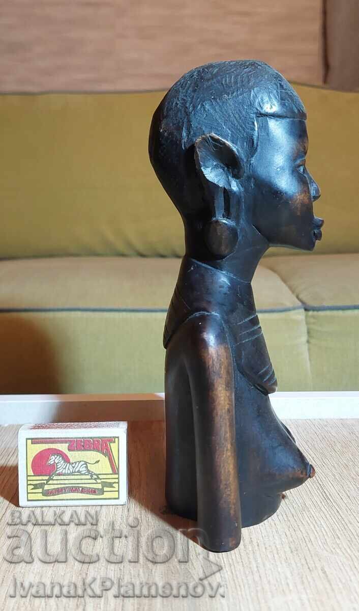 Solid wood carving from Africa for collectors - 7