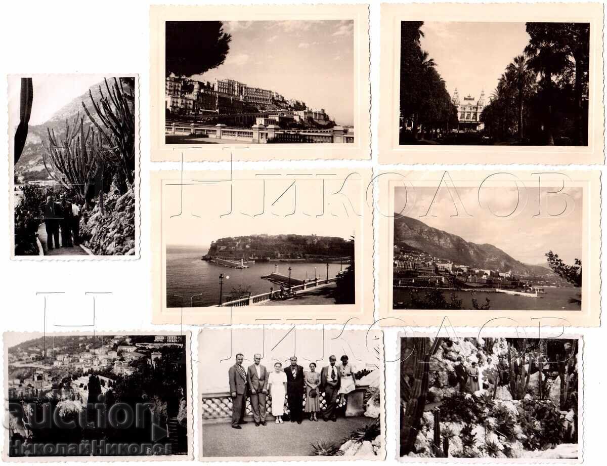1937 11x ΠΑΛΙΕΣ ΦΩΤΟΓΡΑΦΙΕΣ ΜΟΝΤΕ ΚΑΡΛΟ ΒΟΥΛΓΑΡΟΙ ΣΕ ΕΚΔΡΟΜΗ Δ602