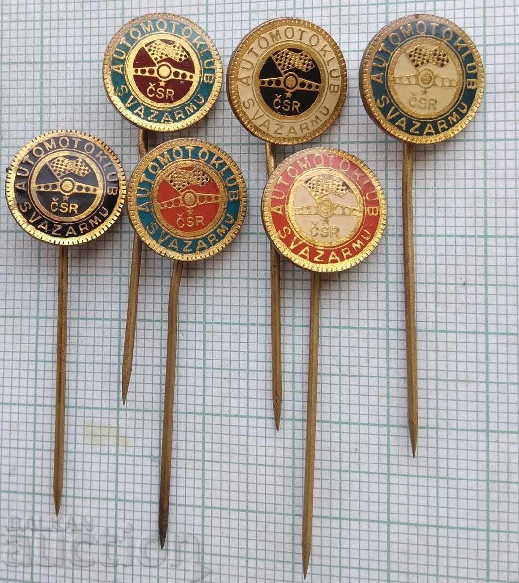 Delivery of 18648 Badge - Automotoclub Czechoslovakia - Svazarm LOT 6 pcs Delivery of 18648 Badge - Automotoclub Czechoslovakia - Svazarm LOT 6 pcs