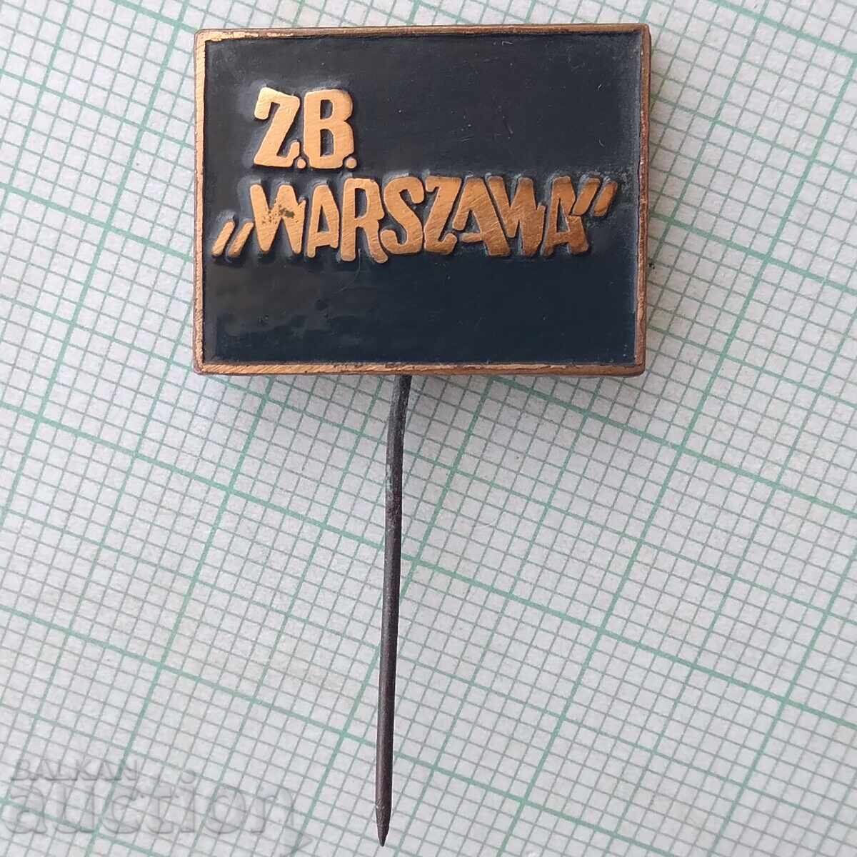 18663 Insignă - Varșovia cu preț 1.00 BGN | € 0.51