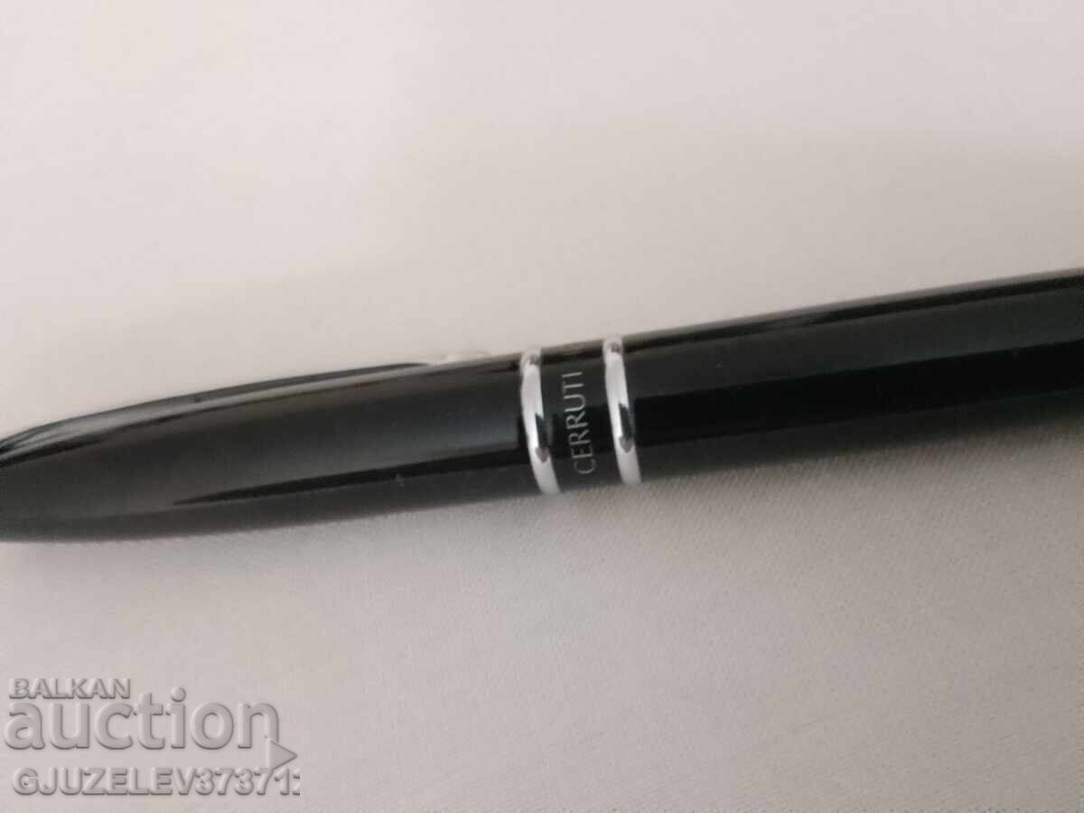 Παράδοση Στυλό Cerruti μαύρο και χρώμιο CERRUTI 1881