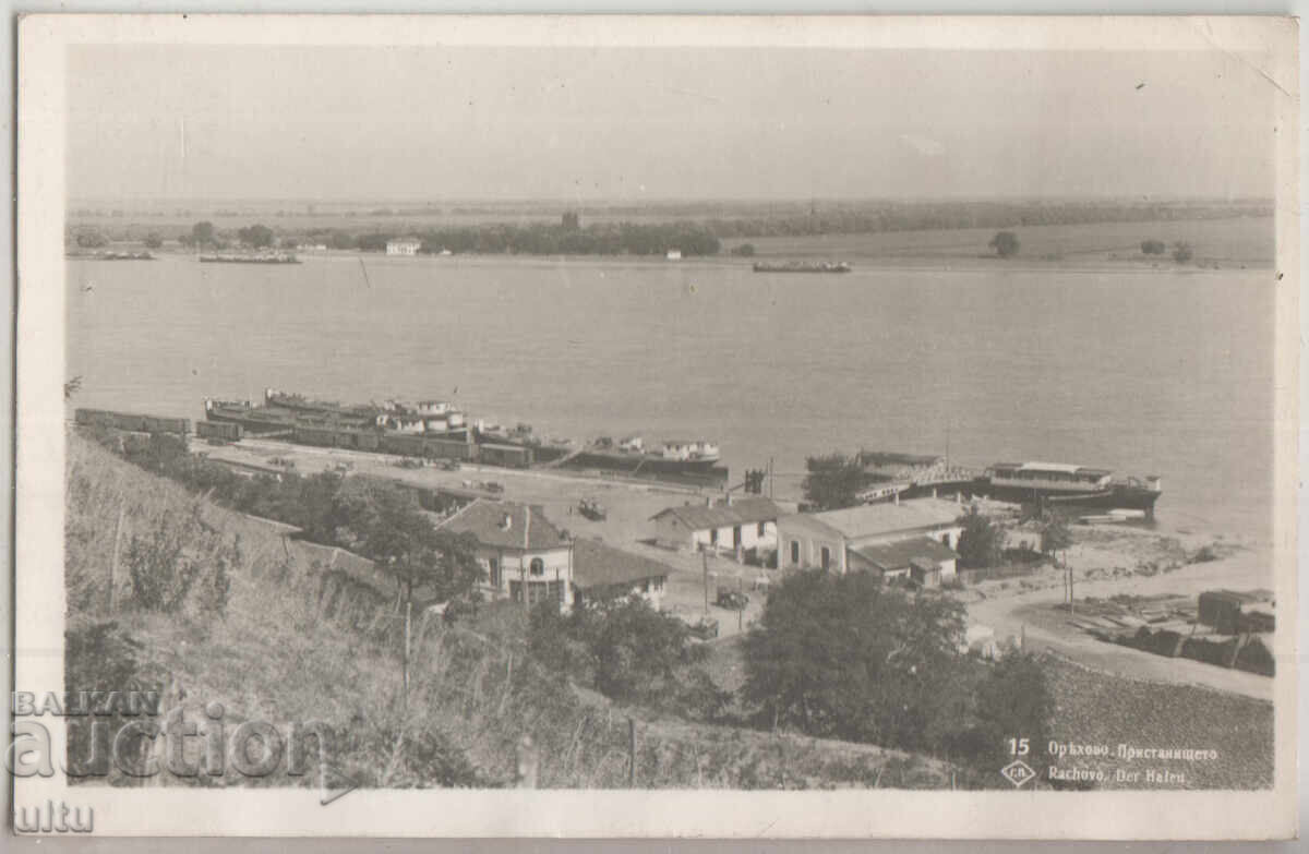 Bulgaria, Oryahovo, the port, unused/unsold/not traveled