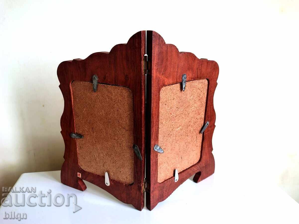 Delivery of Great Double Wooden Photo Frame Delivery of Great Double Wooden Photo Frame